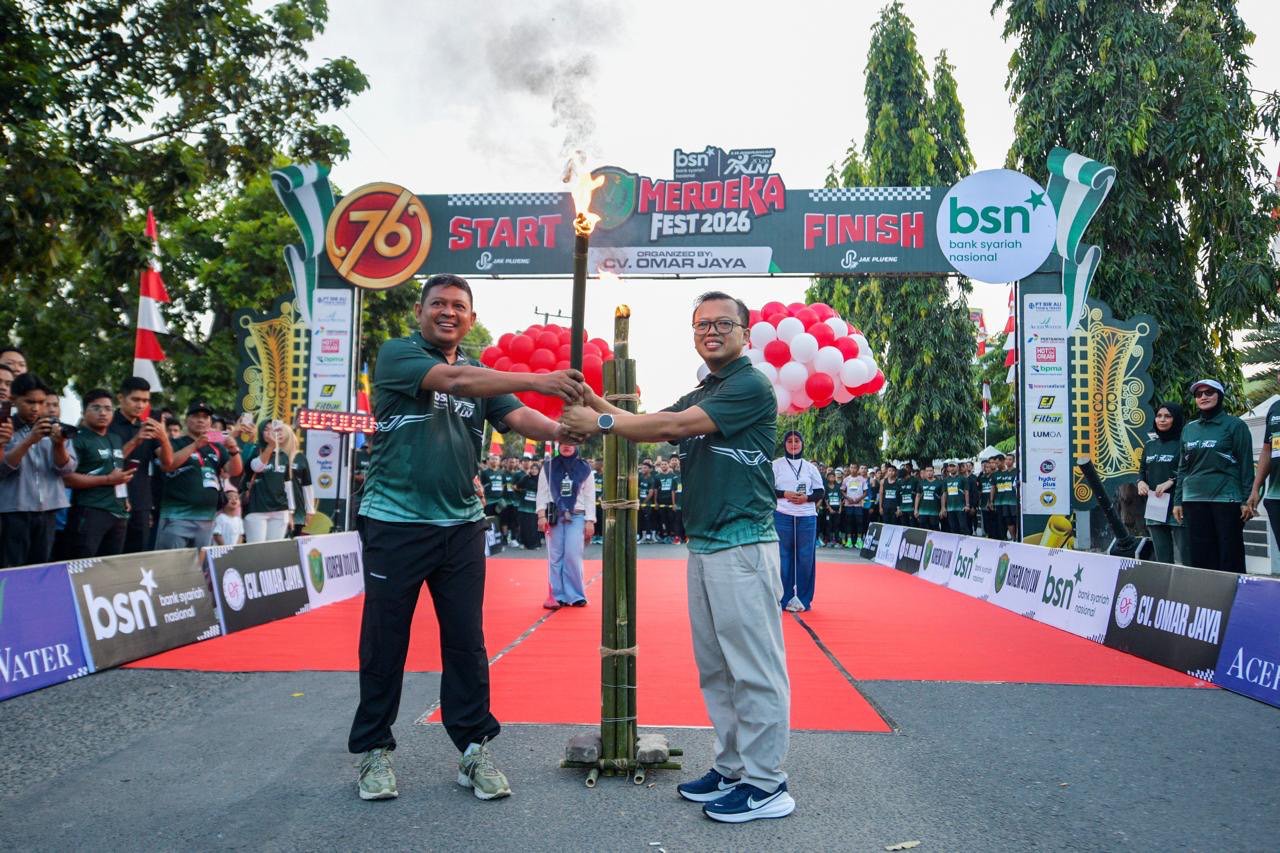 BSN Lilawangsa Run 2026 mengusung Charity Run yang mengonversi setiap peserta finis menjadi donasi Rp81.000 bagi